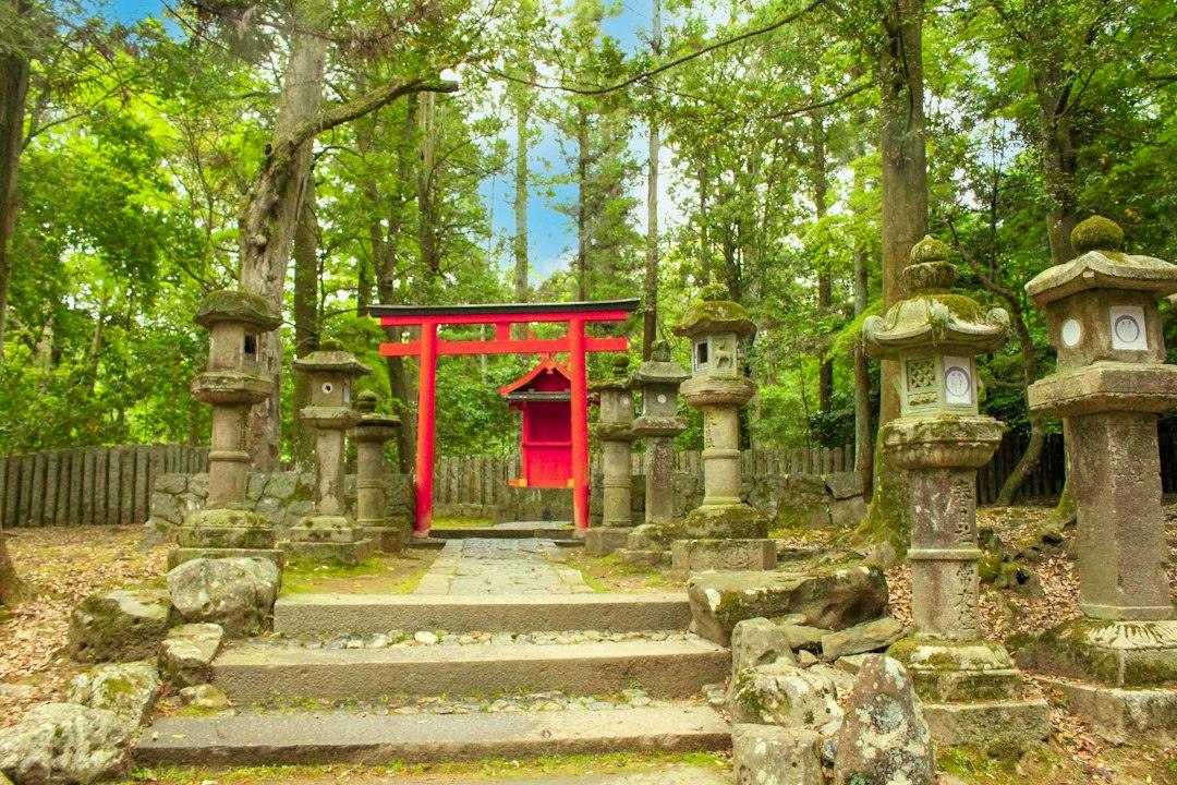 Traditional Japanese temple scenery near Kawagoe, Saitama