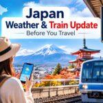 Japan weather and train update before travelling in Japan
