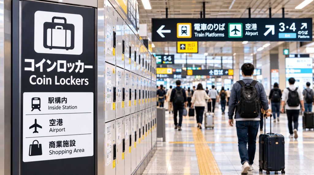 Where you can find lockers