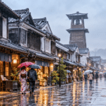 Kawagoe in the rain