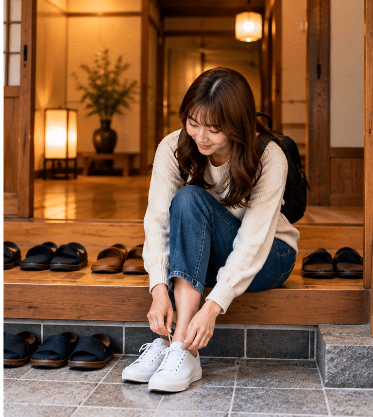  Remove shoes when requested