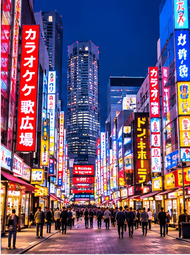  Shinjuku's Neon Streets