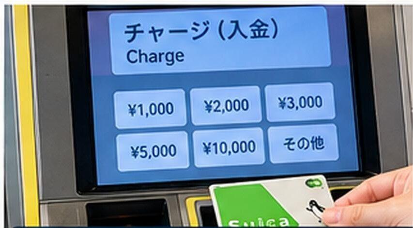 How to add money on Suica